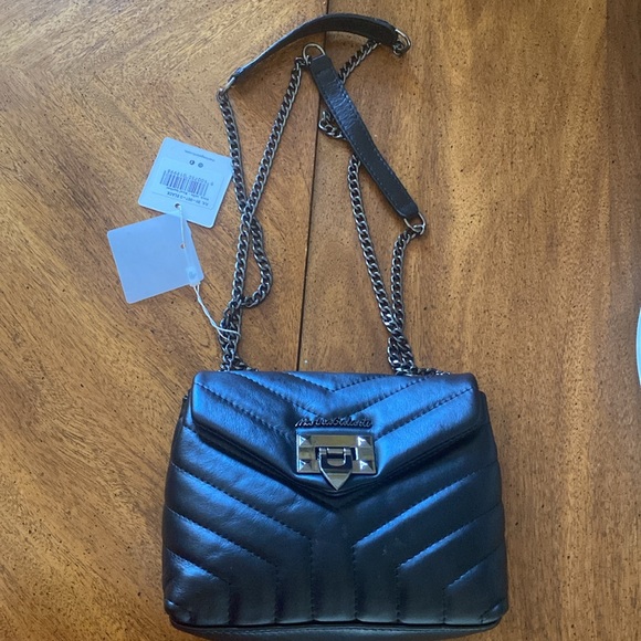 Marina Galanti Handbags - NWT Marina Galanti Black Leather Cross Body